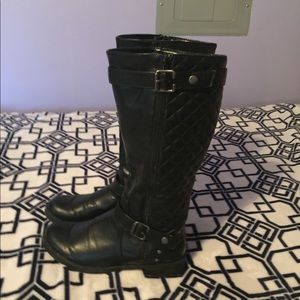 Black womens boots used good condition